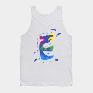 Letter E Tank Top